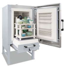 Печь камерная Nabertherm NW 300/H/B400, обогрев с пяти сторон, с выдвижным подом, 1340°C