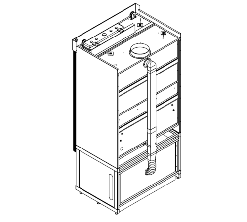 Система вентиляции тумбы (СВТ) ЛАБ-PRO СВТ-ШВЛВЖ-D