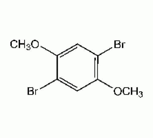 1,4-дибром-2,5-диметоксибензол, 98 +%, Alfa Aesar, 50 г