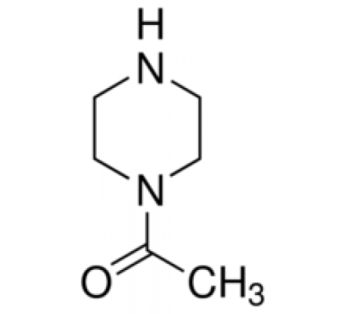 1-ацетилпиперазин, 98%, Acros Organics, 25г