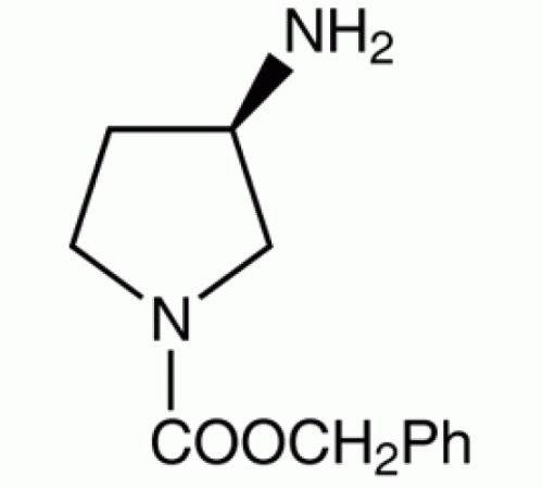 (R) - (-) - 3-амино-1- (бензилоксикарбонил) пирролидин, 96%, Alfa Aesar, 1г