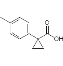 1-(4-метилфенил)-1-циклопропанкарбоновая кислота, 98%, Acros Organics, 10г