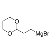 (1,3-диоксан-2-илэтил)магния бромид, 0.5M р-р в THF, AcroSeал®, Acros Organics, 50мл