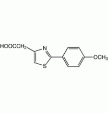 2 - (4-метоксифенил) тиазол-4-уксусной кислоты, 97%, Alfa Aesar, 5 г