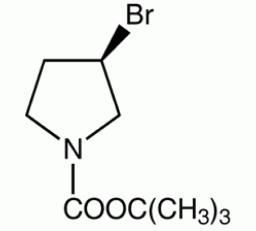 (R) - (-) - 1-Вос-3-бромпирролидин, 95%, Alfa Aesar, 1 г