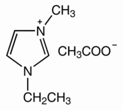 1-этил-3-метилимидазолия ацетат, 97%, Alfa Aesar, 50 г