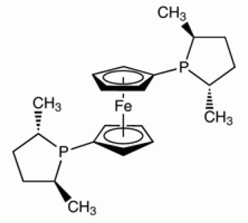 1,1 '-бис [(2S, 5S) -2,5-диметил-1-фосфоланил] ферроцена, 97 +%, Alfa Aesar, 1 г
