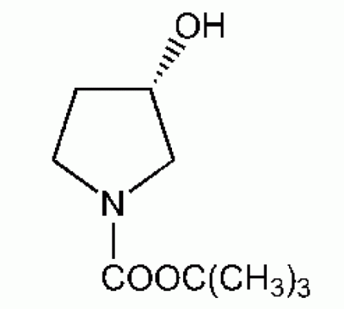 (S) - (+) - 1-Вос-3-гидроксипирролидина, 99%, 99% эи, Alfa Aesar, 250 мг