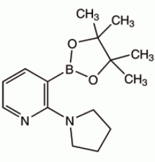 2 - (1-пирролидинил) пиридин-3-бороновой кислоты пинакон, 95%, Alfa Aesar, 1г