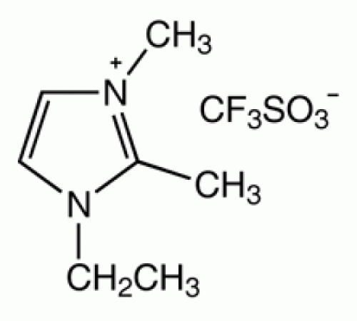 1-Этил-2, 3-диметилимидазолий трифторметансульфонат, 98%, Alfa Aesar, 50 г