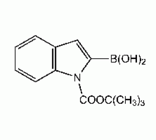 1-Вос-индол-2-бороновой кислоты, 95%, Alfa Aesar, 250 мг