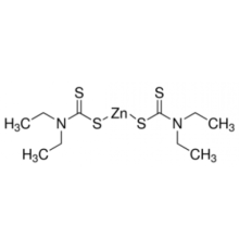 Цинк диэтилдитиокарбамат, Zn 17-19,5%, Alfa Aesar, 2 кг