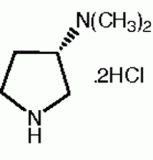 (S) - (-) - 3-диметиламинопирролидин дигидрохлорид, 97%, Alfa Aesar, 1 г