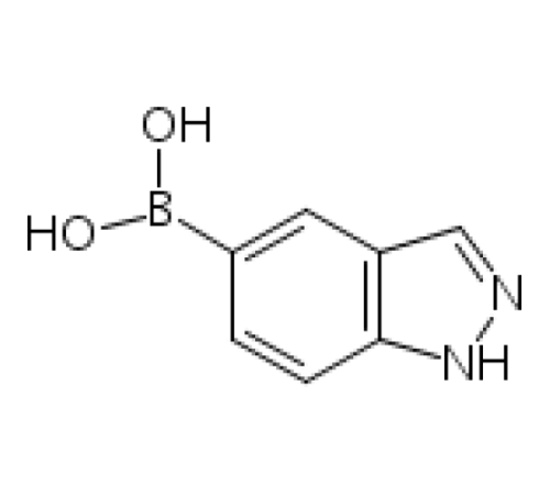 1H-индазол-5-борная кислота, 97%, Acros Organics, 1г