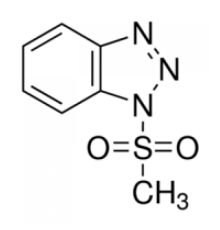 1-метилсульфонил-1Н-бензотриазол, 97%, Alfa Aesar, 1 г