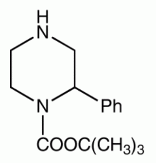 1-Вос-2-фенилпиперазина, 97%, Alfa Aesar, 1г