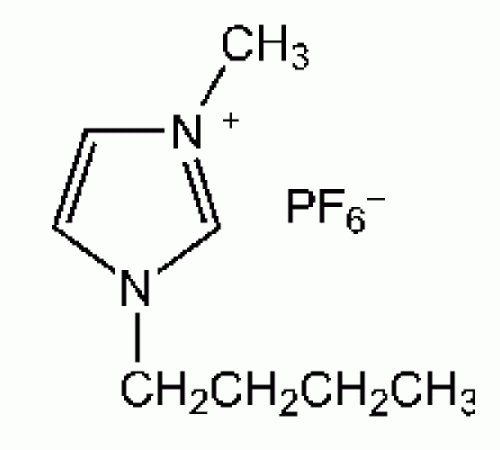 1-бутил-3-метилимидазолиум гексафторфосфат, 98+%, Acros Organics, 100г