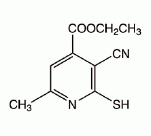 Этил-3-циано-2-меркапто-6-метилпиридин-4-карбоновой кислоты, 97%, Alfa Aesar, 25 г