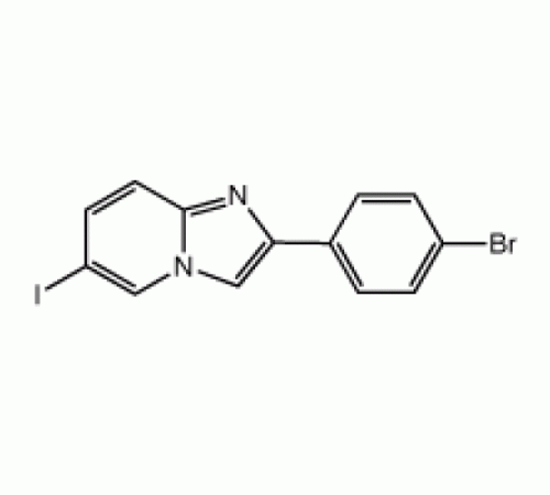 2 - (4-бромфенил) -6-иодимидазо [1,2-а] пиридин, 97%, Alfa Aesar, 1г