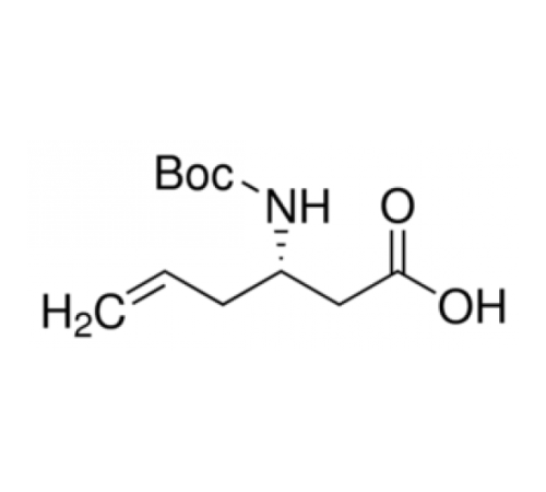 (S) -3 - (Boc-амино) -5-гексановой кислоты, 95%, Alfa Aesar, 1г