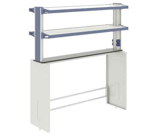 Технологическая стойка островная ЛАБ-PRO ТСОн 150.20/40.90/160
